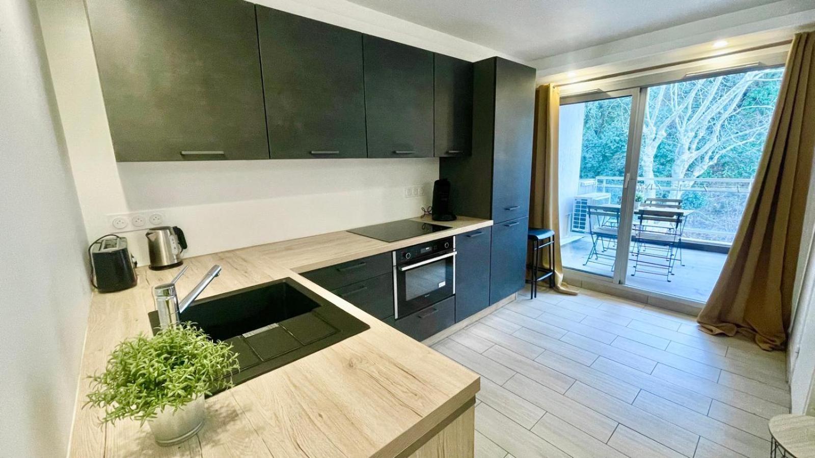 T2 Moderne Avec Piscine, Tennis Et Garage Appartamento Cagnes-sur-Mer